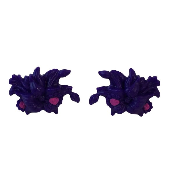 Monster High Catrine DeMew Gloom & Bloom Purple Leg Cuffs & Flower Bouquet - Picture 2 of 5